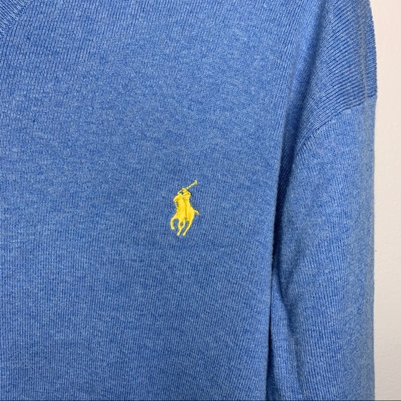 Polo Ralph Lauren MEN'S V-NECK Sweater Size XL - Picture 4 of 11